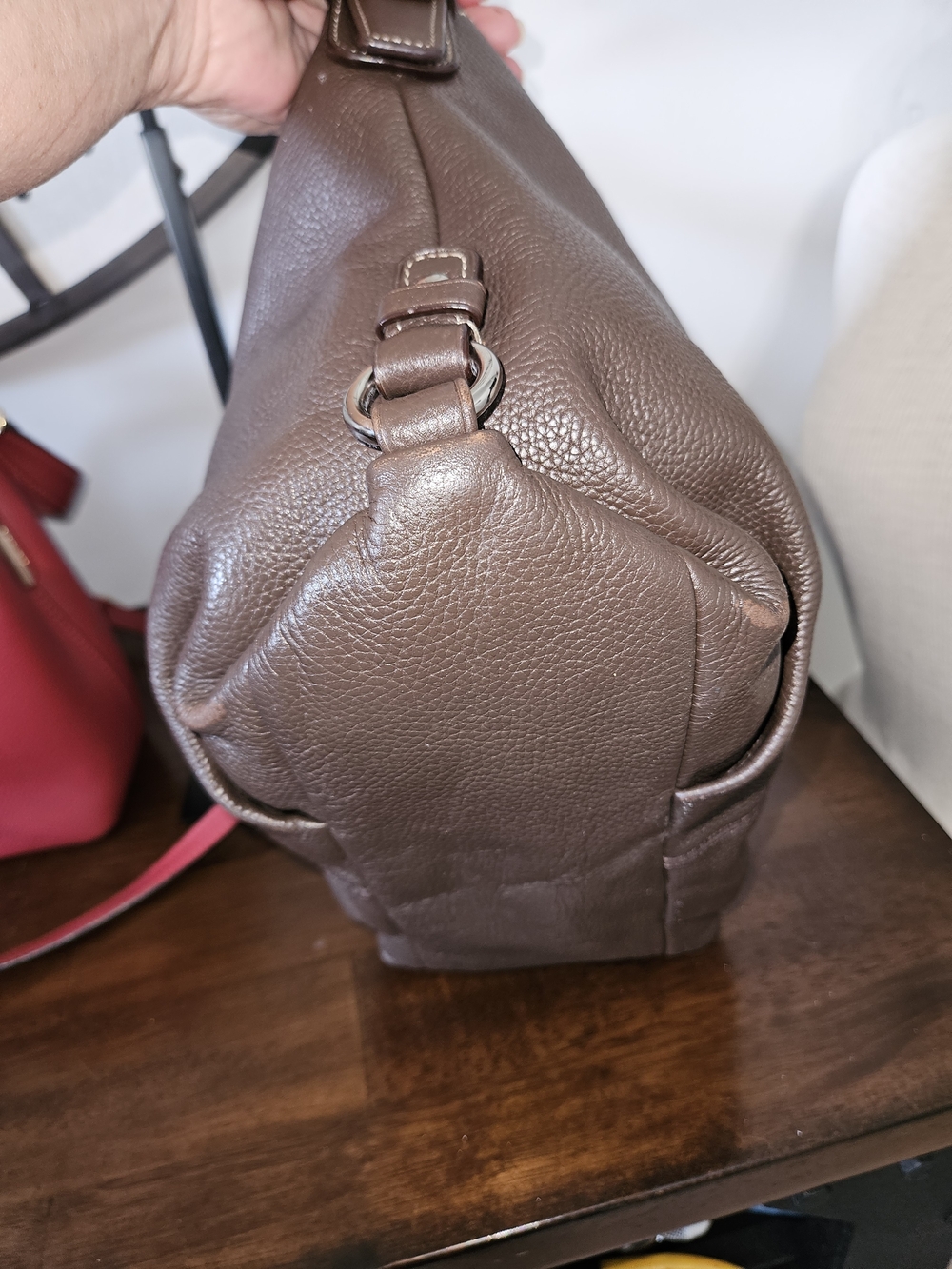 Coach Brown Leather Shoulder Bag - Picture 5 of 9